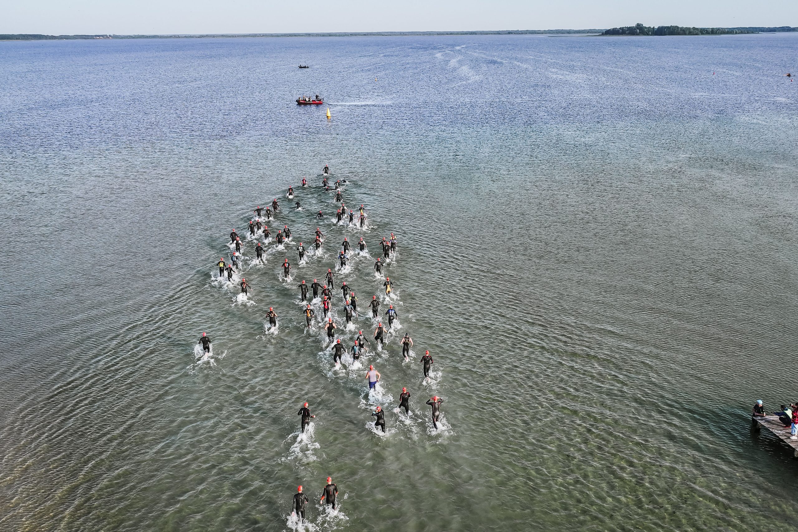 Half Ironman Race Report: Swim Start - TriWorldHub